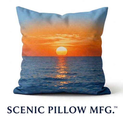 Scenic Pillow Mfg. offers a wide variety of soft decorative pillows with beautiful scenery printed with advanced printing technology that results in a very smooth and clear images from around the world.